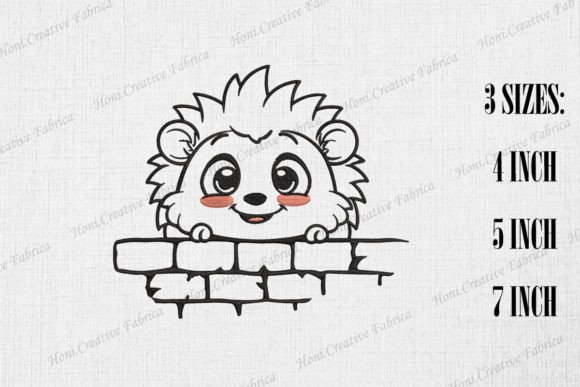 Cute Hedgehog Peeking from Wall: A Designer’s Review