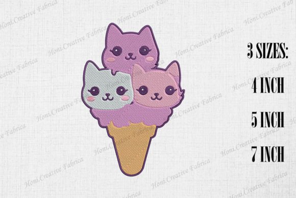 Cute Ice Cream Cat: A Designer’s Review for Small Business Merch