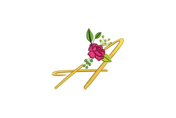 Letter a with Rose: A Designer’s Review for Personalized Gifts