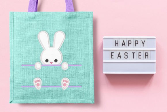 Peeking Bunny Split Applique: A Craft Fair Review