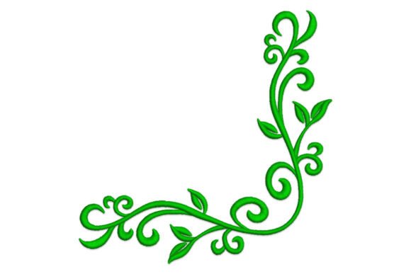 Reviewing Scroll Corner Border for Boutique Sweatshirts