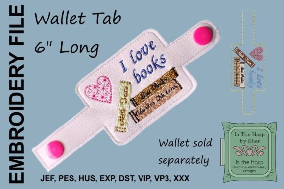 Reviewing the I Love Books Wallet Tab Design