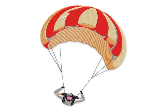 Sky Diving Embroidery: A Holiday Design Review